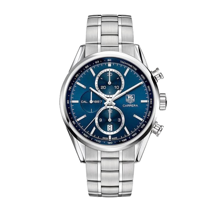 tag-heuer-carrera-calibre-1887-car2115-ba0724-replica TAG Heuer Carrera CAR2115.BA0724 "Blue Dial" Premium Clone Edition - Image 1