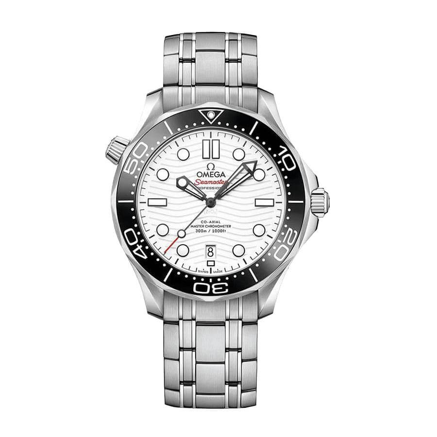 omega-seamaster-diver-steel-210-30-42-20-04-001-white-dial-replica Omega Seamaster Diver 210.30.42.20.03.001 Perfect Clone Quality - Image 1