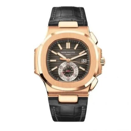 Patek Philippe Nautilus Chronograph Flyback 5980R-001 "Rose Gold" Premium Super Clone