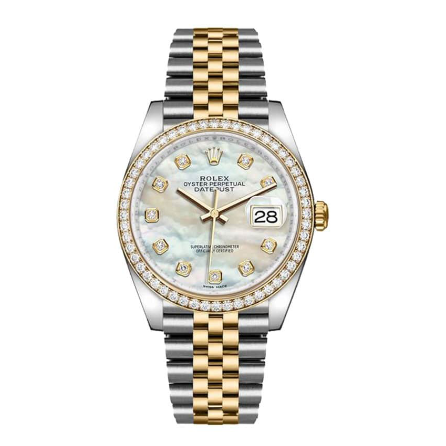 Rolex-Datejust-Mother-Of-Pearl-116243-Jubilee-Replica Rolex Datejust 116243 "Mother Of Pearl" Ultra Accurate Clone - Image 1