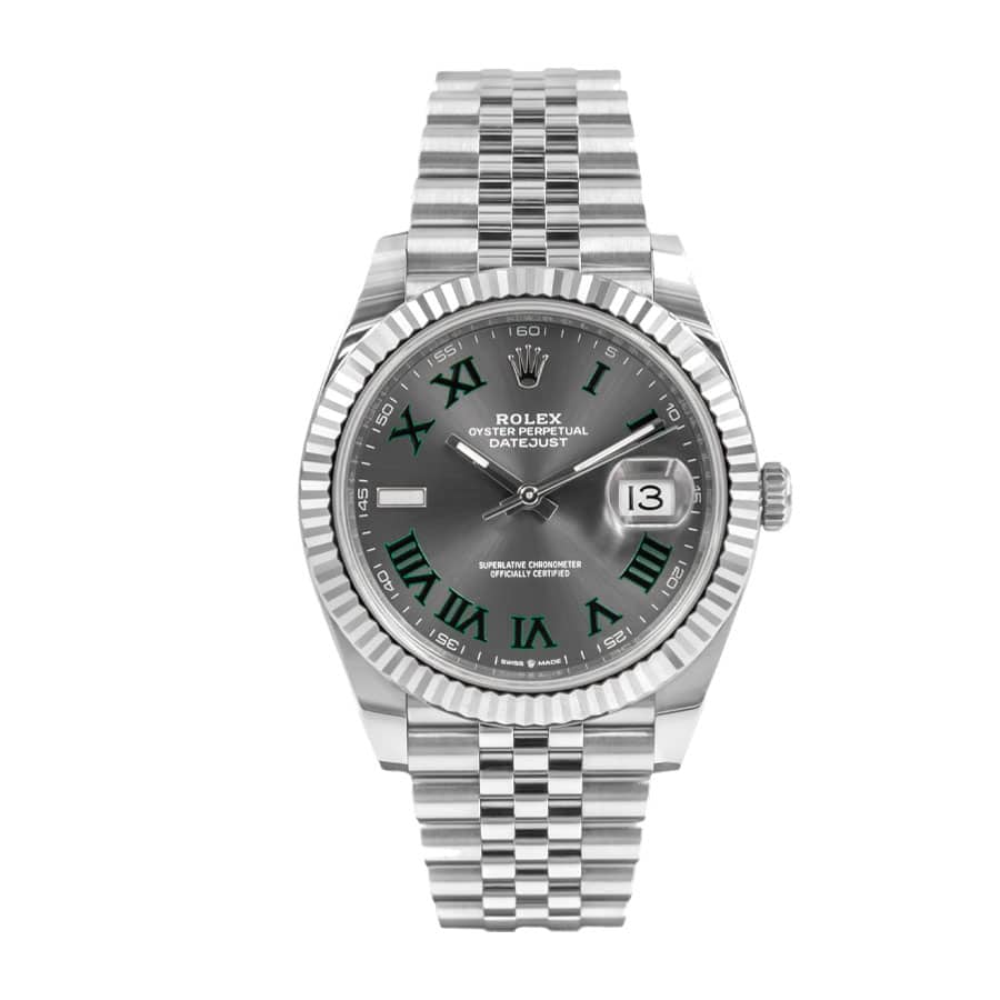 rolex-datejust-1-1 Rolex Datejust 126334-0022 "Wimbledon Dial" Mirror Replica 1:1 - Image 1