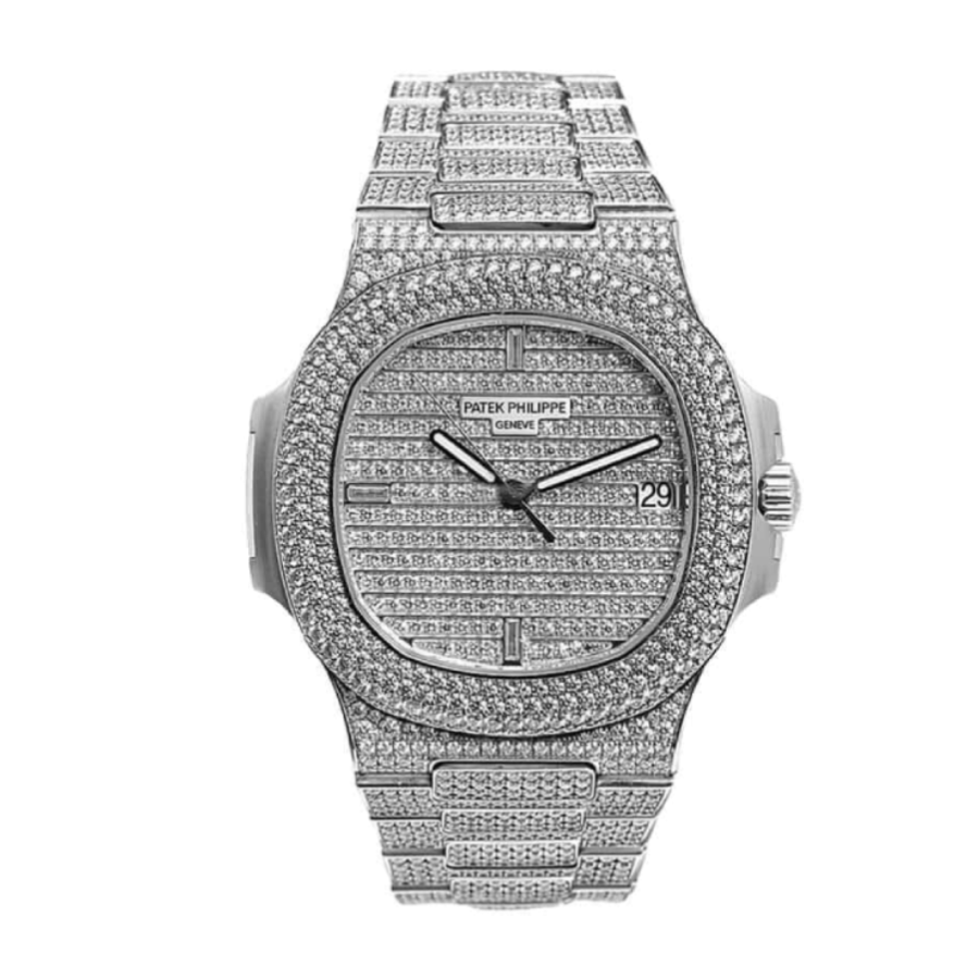 patek-5719-diamond-replica-7 Patek Philippe Nautilus 5719/10G-010 "Diamond" Swiss Super Clone - Image 1