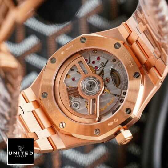 Audemars Piguet Royal Oak 15500OR.OO.1220OR.01 "Rose Gold" Exclusive Clone Edition ap 15500 rose gold back
