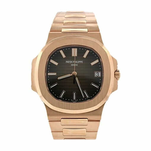 patek-philippe-_unitedluxury_man Patek Philippe Nautilus Chronograph 5980/1R-001 "Rose Gold Black Dial" Super Clone Edition - Image 1