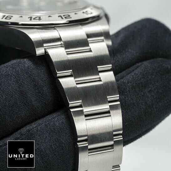 Rolex Explorer II 216570 "Black Dial" Perfect Clone Edition rolex 216570 black dial 3 on the hand Rolex Explorer II 216570-0001 Stainless Steel Oyster Bracelet Replica