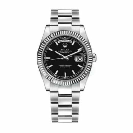 Rolex Day-Date 228238 "Yellow Gold Fluted Bezel" Detailed Replica