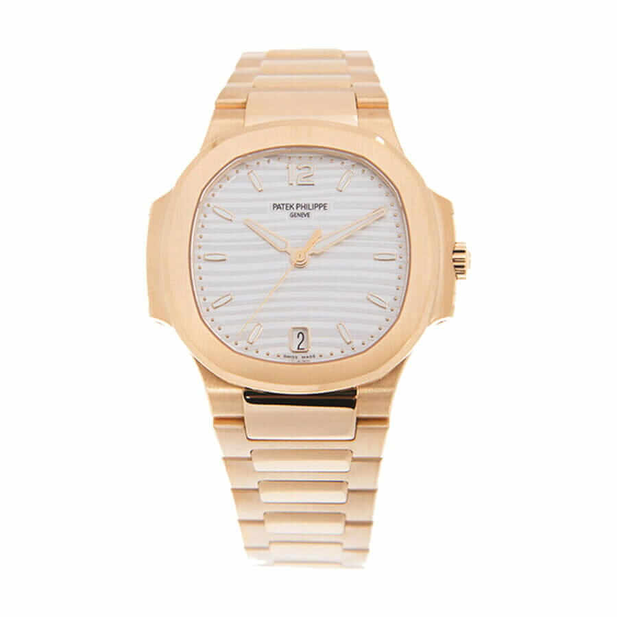 patek-philippe-nautilus-rose-gold-white-dial- Patek Philippe Annual Calendar Moonphase 5396R-011 "Rose Gold White Dial" Premium Duplicate - Image 1