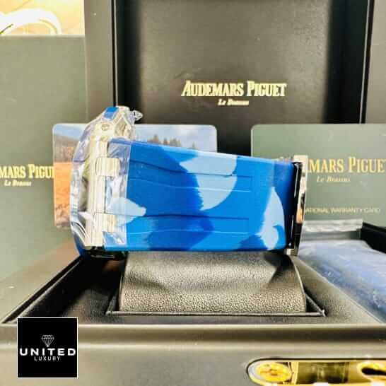Audemars Piguet Royal Oak Offshore 26470ST.OO.A101CR.01 "Rubber" Supreme Copy 1:1 ap offshore marine rubber replica lleft ap-offshore-marine-rubber-replica-lleft-box