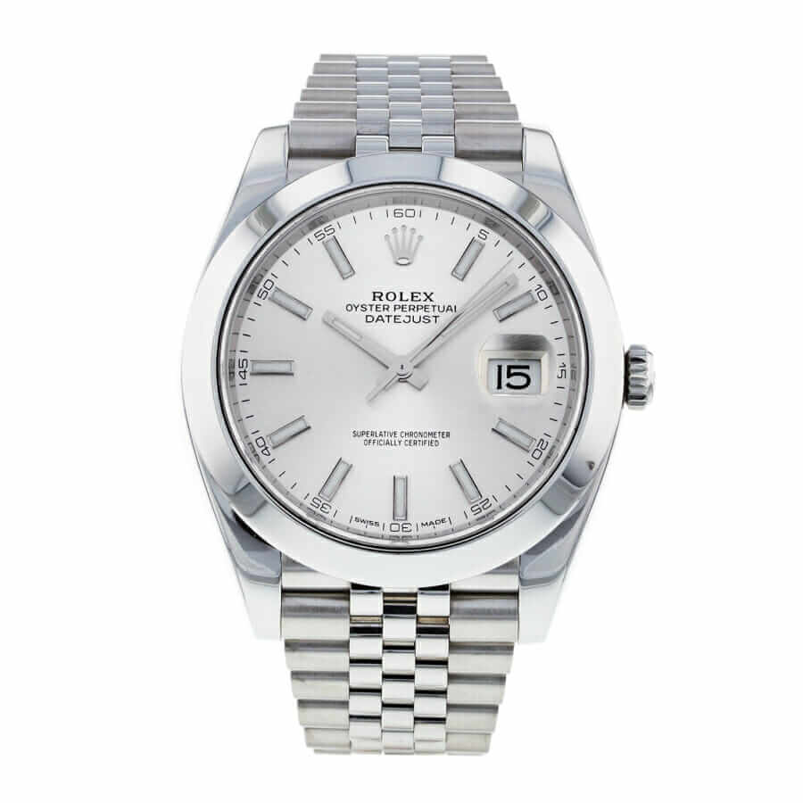 rolex-datejust-oyster-datejust-ii-steel-white-gold-126234-blue-dial-replica-1-2 Rolex Datejust 126334 "Silver Dial" Authentic Copy 1:1 - Image 1