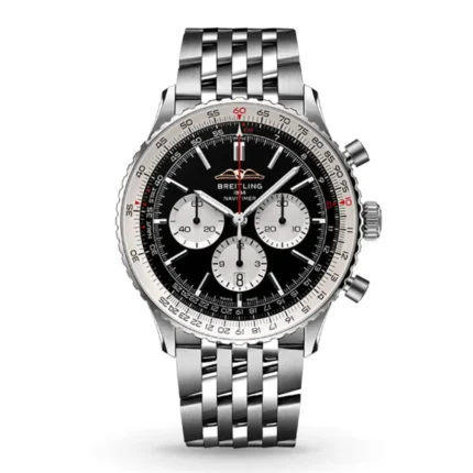 Breitling Navitimer B01 Chronograph 43 AB0121211B1P1 "Black Dial" Masterpiece Clone