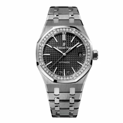 Audemars Piguet Royal Oak 15451ST "Diamond Bezel Silver Dial" Ultra Fine Replica