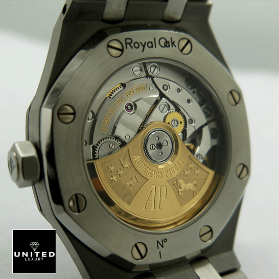 Audemars Piguet Royal Oak 15451ST "Diamond Bezel Silver Dial" Ultra Fine Replica audemars piguet royal oak selfwinding 15451ST ZZ 1256ST 01 A mechanic 1 Audemars Piguet Stainless Steel Case & Mechanism Replica white background