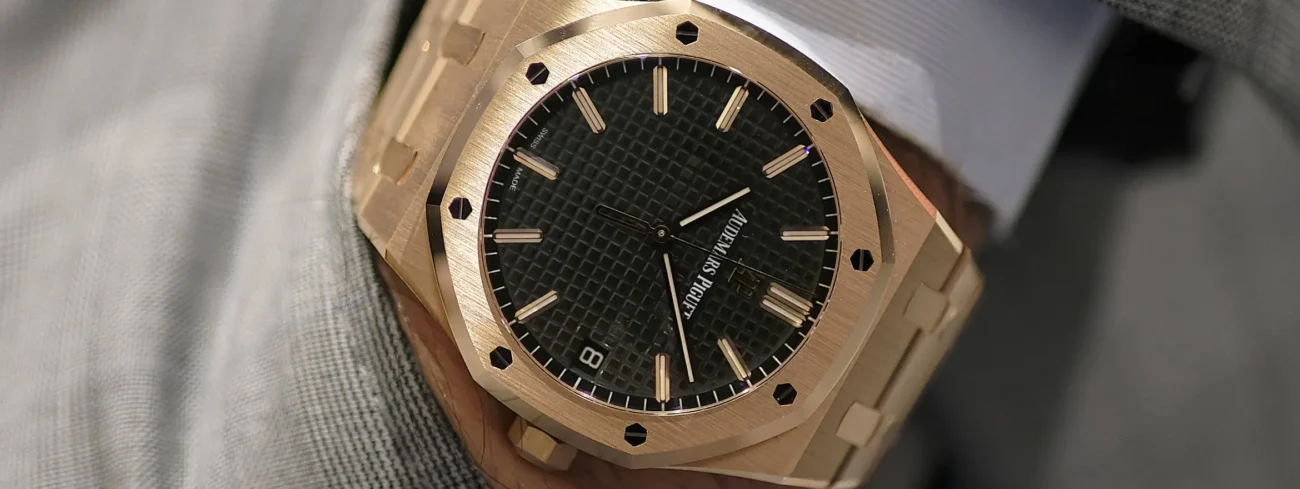 audemars piguet royal oak gold replica