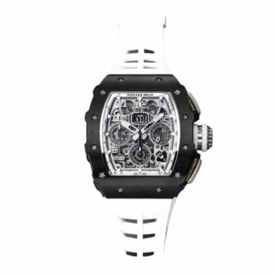 Richard-Mille-Titanium-Black_White-Replica-1 Richard Mille RM 011-03 "Titanium Skeleton" Premium Super Clone - Image 1