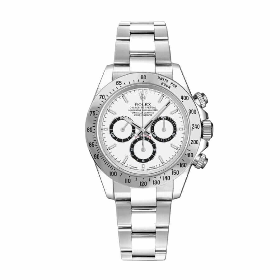 rolex-daytona-cosmograph-116520-jf-2 Rolex Daytona 116509 "White Gold Blue Dial" Ultra Precision Replica - Image 1