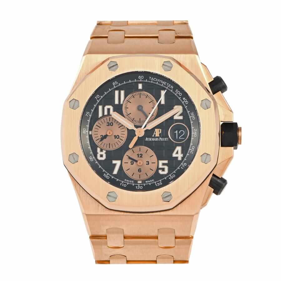 audemars-piguet-royal-oak-offshore-diver-1-2 Audemars Piguet Royal Oak Offshore 26401RO "Rose Gold Chronograph" Deluxe Copy Quality - Image 1