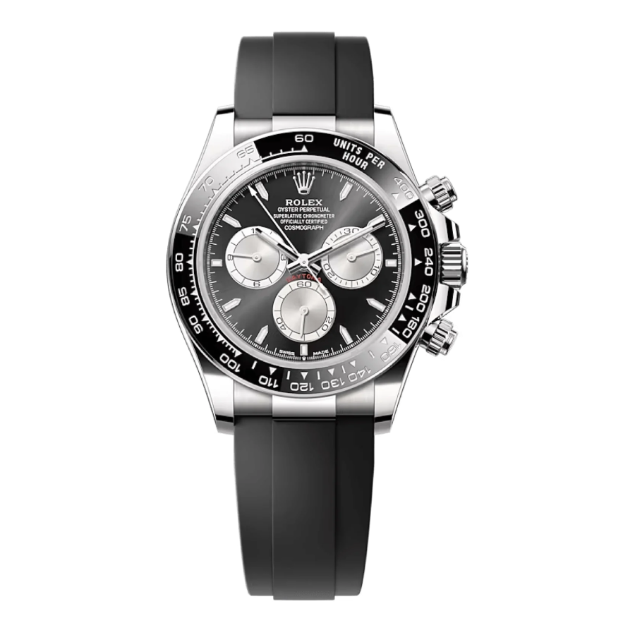 Rolex-Daytona-Black-126519LN-Replica Rolex Daytona Cosmograph 126519LN "Oysterflex" Ultra Accurate Clone - Image 1