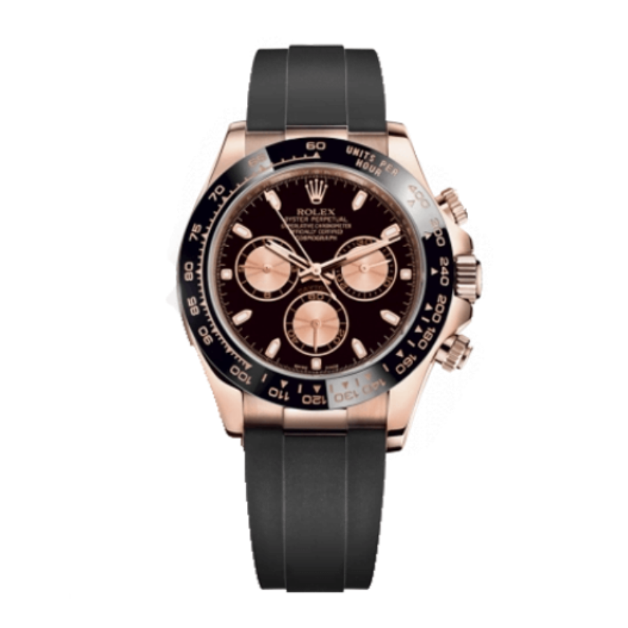Rolex-Daytona-Cosmograph-Automatic-Rose-Gold-116515LN-0012-Replica Rolex Daytona 116515LN "Everose Gold Black Dial" Precision Duplicate 1:1 - Image 1