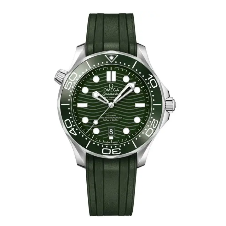 Omega-Seamaster-Diver-300M-Green-Replica111 Omega Seamaster Diver 210.30.42.20.10.001 "Green" Handcrafted Replica Edition - Image 1