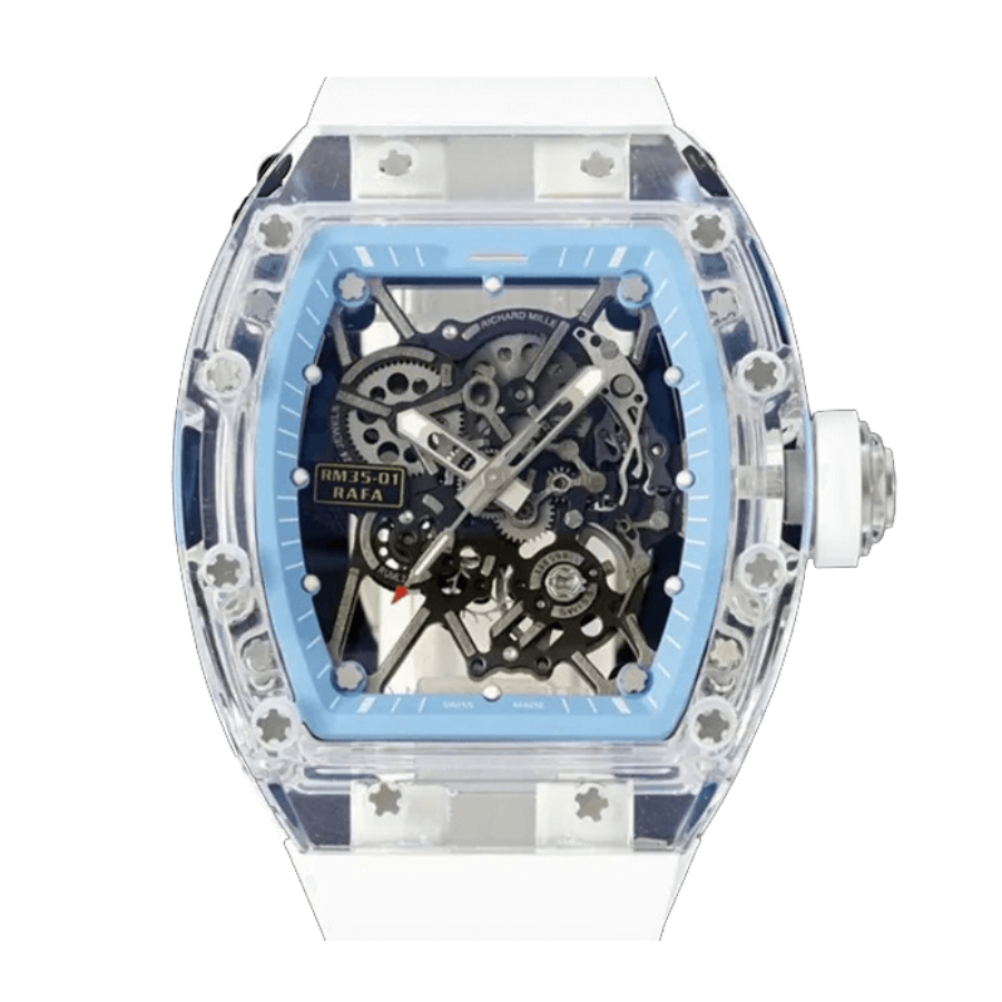 Richard-Mille-35-01-Ice-Blue-Replica Richard Mille RM 35-01 "Ice Blue Nadal" Elite Clone Edition - Image 1