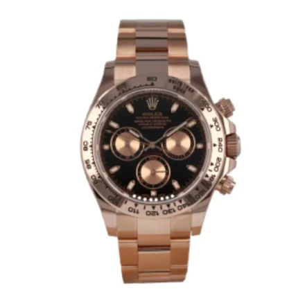 Rolex Daytona 116505 "Everose Black Dial" Supreme Replica Edition