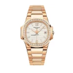 Patek Philippe Nautilus 7118/1200R-001 "Rose Gold Diamond Bezel" Luxury Clone Quality