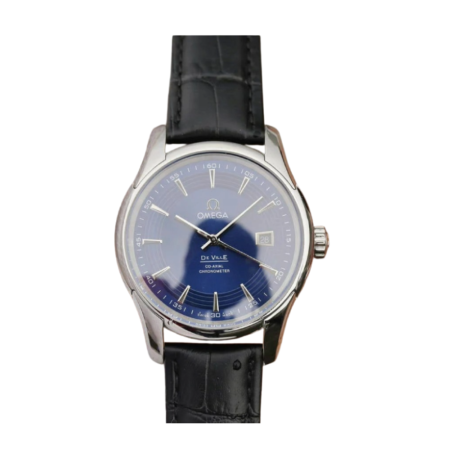omega-de-ville-dark-blue-dial-replica-1 Omega De Ville Dark Blue Dial 431.33.41.21.03.001 Perfect Clone Edition - Image 1