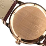 Omega De Ville Brown Leather Strap 424.53.40.21.02.001 Top Replica 1:1 - Image 5