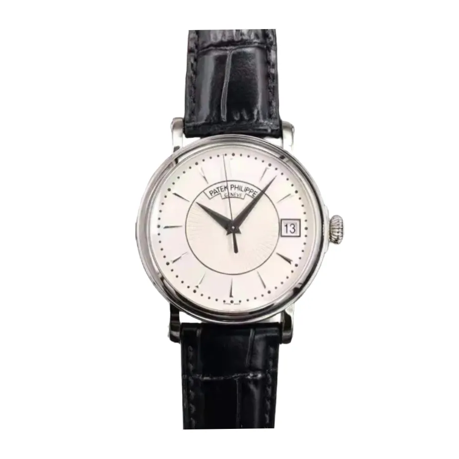 patek-philippe-calatrava-5153g-010-replica-2 Patek Philippe Calatrava 5153G-010 "White Gold Officer's Case" Authentic Clone 1:1 - Image 1