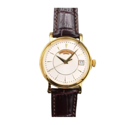 Patek Philippe Calatrava 5153R-001 "Rose Gold Officer's Case" Superior Replica