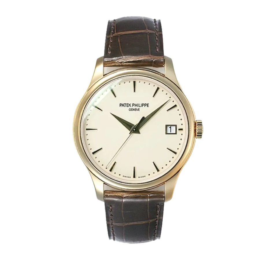patek-philippe-calatrava-5227j-001-1 Patek Philippe Calatrava 5227J-001 "Yellow Gold Ivory Dial" Ultra Realistic Replica - Image 1