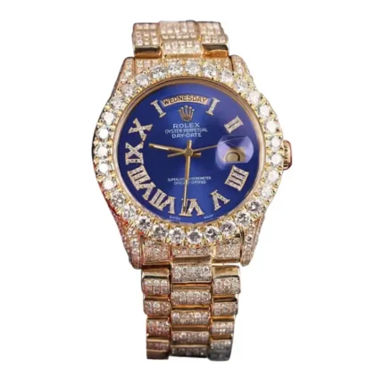 Rolex Day-Date 18038 "Iced Out" Hight Fidelty Super Clone