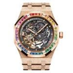 Audemars Piguet Royal Oak 15412OR.YG.1224OR.01-B "Rainbow" Master Replica 1:1 - Image 2