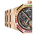 Audemars Piguet Royal Oak 15412OR.YG.1224OR.01-B "Rainbow" Master Replica 1:1 - Image 5