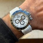 Rolex - Daytona -  Rubber Strap - White - Image 3