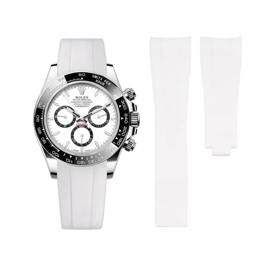 WhatsApp Image 2026-03-25 at 13.57.14 (2) Rolex - Daytona - Rubber Strap - White - Image 1