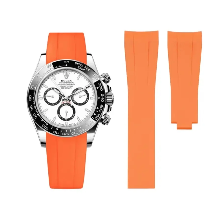 WhatsApp Image 2026-03-25 at 13.57.14 (7) Rolex - Daytona - Rubber Strap - Orange - Image 1