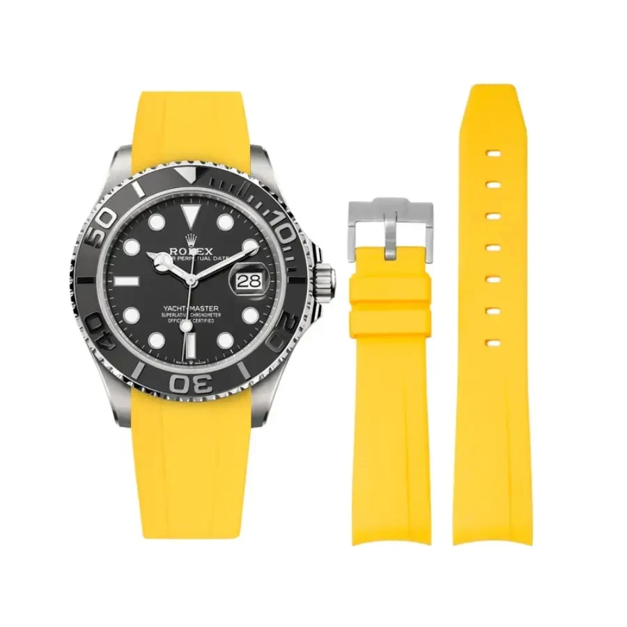 WhatsApp Image 2026-03-25 at 16.17.23 (10) Rolex - Yacht-Master - Rubber Strap - Yellow - Image 1