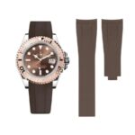 Rolex - Yacht-Master -  Rubber Strap - Brown