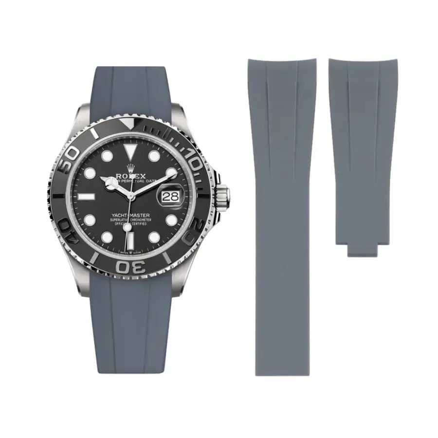WhatsApp Image 2026-03-25 at 16.17.23 (3) Rolex - Yacht-Master - Rubber Strap - Grey - Image 1