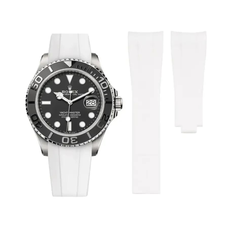 WhatsApp Image 2026-03-25 at 16.17.23 (6) Rolex - Yacht-Master - Rubber Strap - White - Image 1
