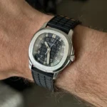 Patek Philippe - Aquanaut -  Rubber Strap - Straight - Black - Image 2