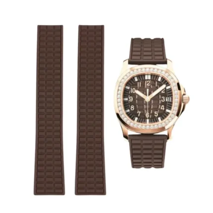 Patek Philippe - Aquanaut -  Rubber Strap - Straight - Brown
