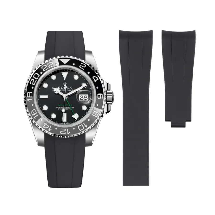 Yeni Proje - 2026-03-27T134944.590 Rolex - GMT-Master - Rubber Strap - Black - Image 1