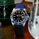 Rolex - GMT-Master -  Rubber Strap - Blue - Image 3