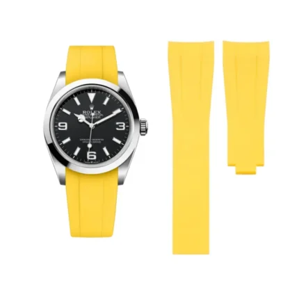 Rolex - Explorer I -  Rubber Strap - Yellow