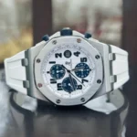 Audemars Piguet - Royal Oak -  Rubber Strap - White - Image 2