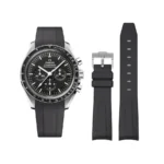 Omega - Speedmaster -  Rubber Strap - Black