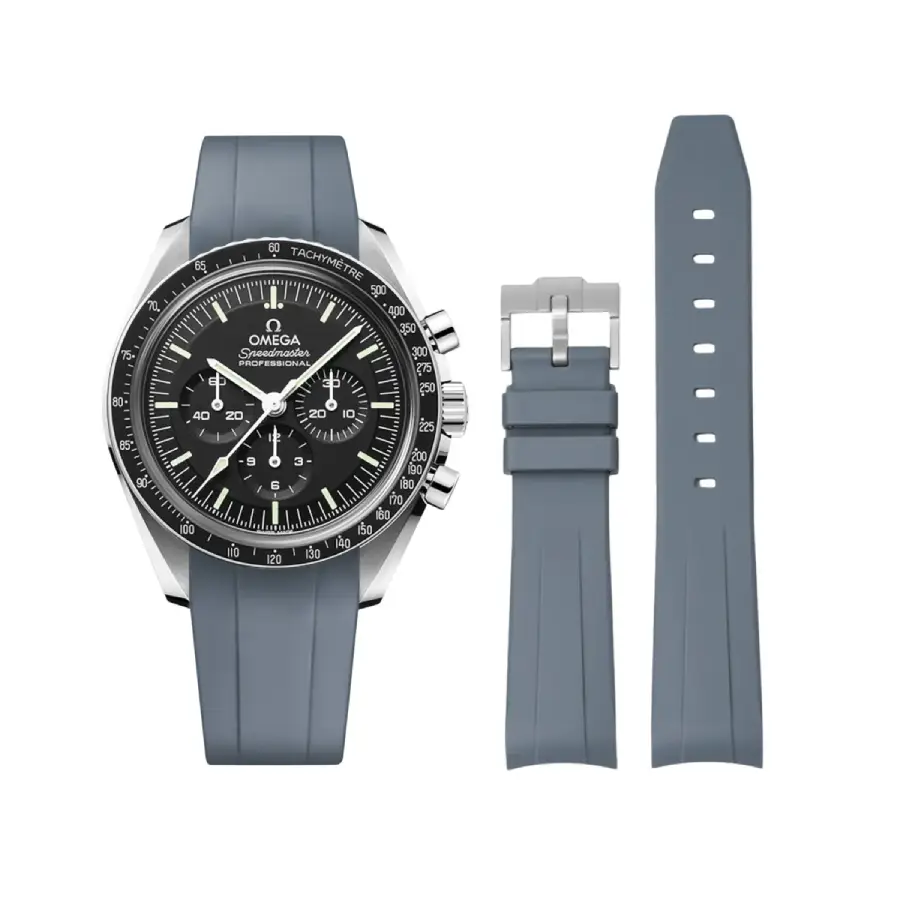 Yeni Proje - 2026-04-04T235826.063 Omega - Speedmaster - Rubber Strap - Grey - Image 1