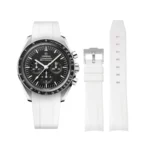 Omega - Speedmaster -  Rubber Strap - White